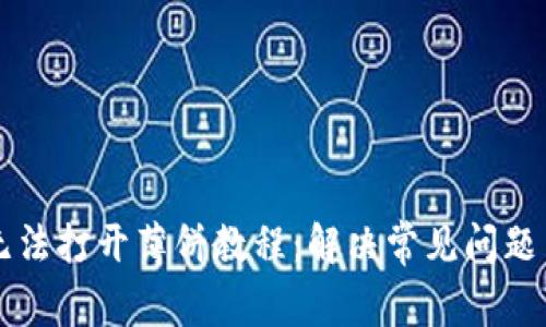 TPWallet无法打开薄饼教程：解决常见问题与实用技巧