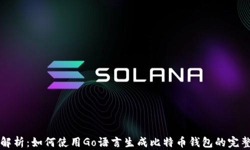 
全面解析：如何使用Go语言生成比特币钱包的完整指南